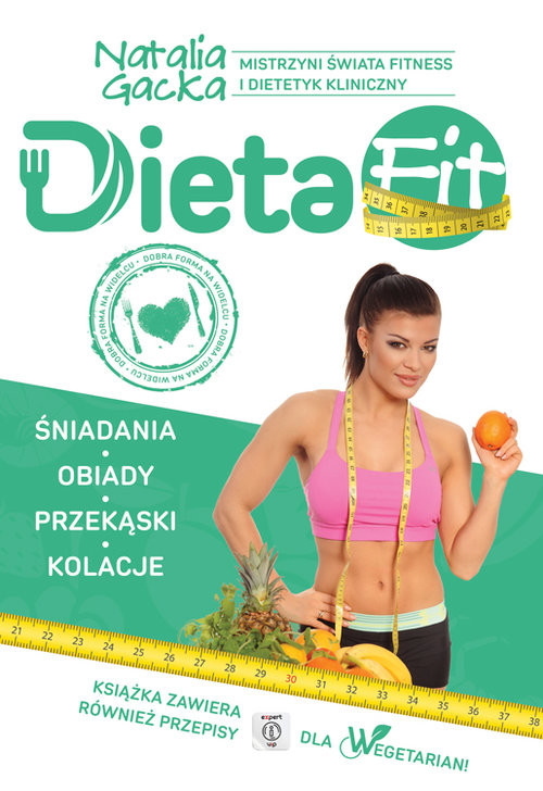 okładka Dieta Fit Kuchnia według Natalii Gackiej książka | Natalia Gacka