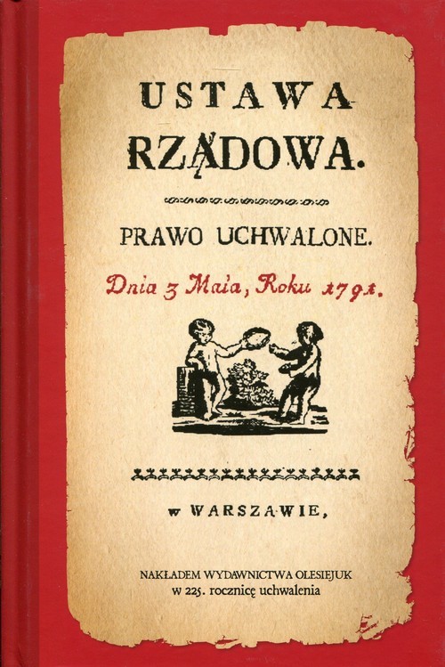 okładka Konstytucja 3 Maja 1791 r. książka