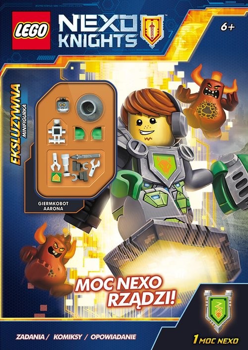 okładka Lego Nexo Knights Moc Nexo rządzi! książka