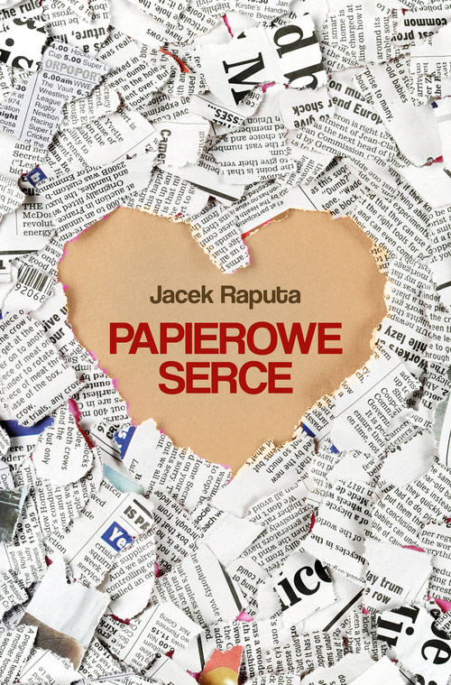 okładka Papierowe serce książka | Raputa Jacek