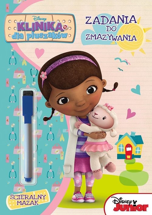 okładka Klinika dla pluszaków Zadania do zmazywania książka