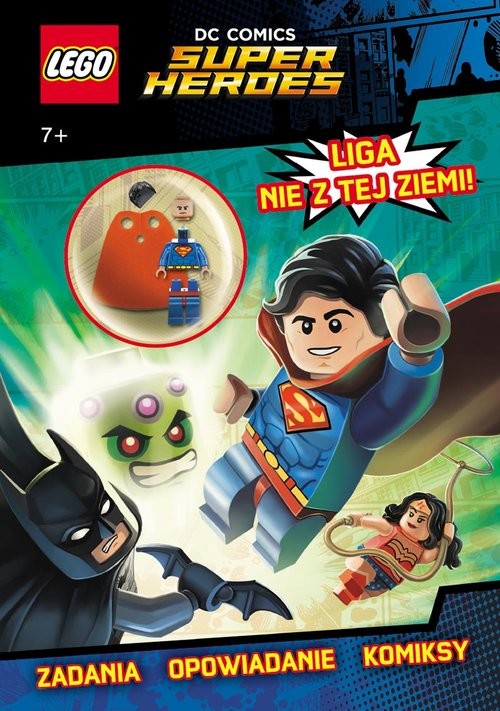 okładka Lego Super Heroes Liga nie z tej Ziemi! książka