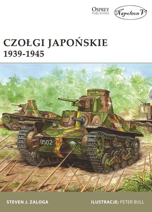 okładka Czołgi japońskie 1939-1945 książka | Steven J. Zaloga