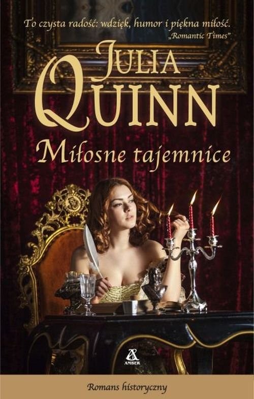 okładka Miłosne tajemnice książka | Julia Quinn