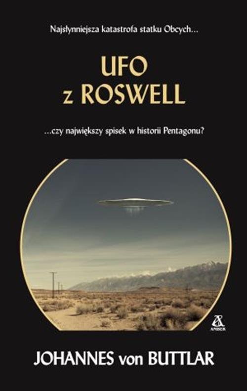 okładka UFO z Roswell książka | Johannes von Buttlar