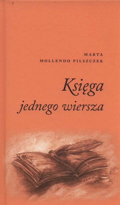 okładka Księga jednego wiersza książka | Pilszczek Marta Mollendo
