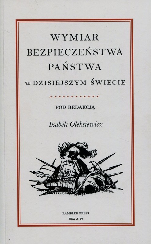 okładka Wymiar bezpieczeństwa państwa w dzisiejszym świecie książka