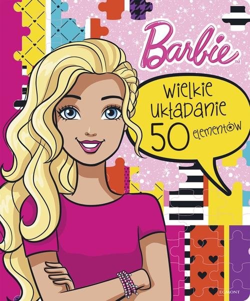 okładka Barbie Wielkie układanie książka | Klonowski Tomasz