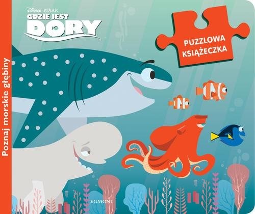 okładka Gdzie jest Dory Puzzlowa książeczka książka