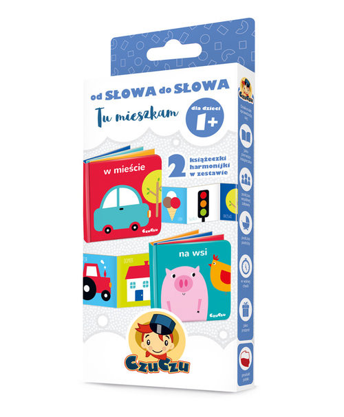 okładka Od słowa do słowa Tu mieszkam W mieście, Na wsi książka