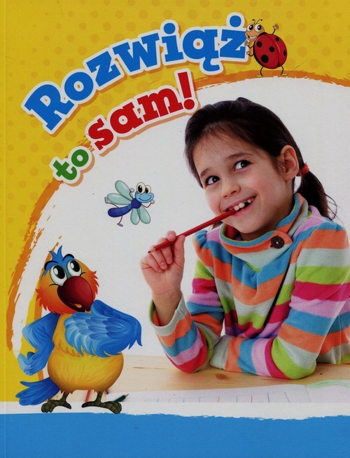 okładka Rozwiąż to sam Pokoloruj to sam książka