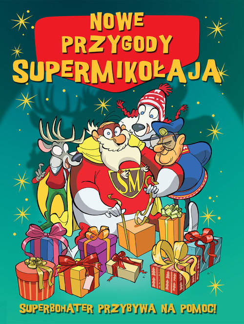 okładka Nowe przygody Supermikołaja książka
