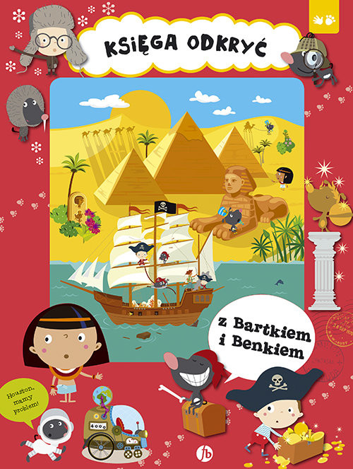 okładka Księga odkryć z Bartkiem i Benkiem książka