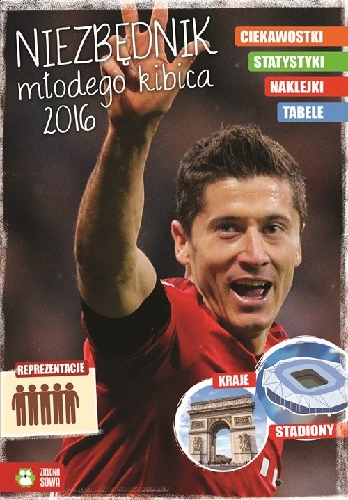 okładka Niezbędnik młodego kibica 2016 książka