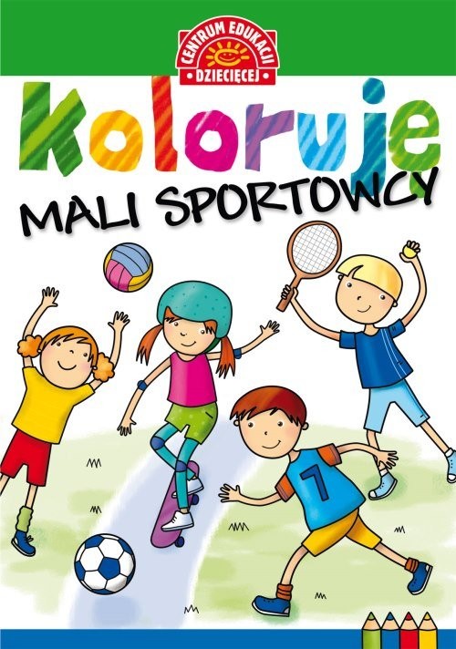 okładka Koloruję Mali sportowcy książka