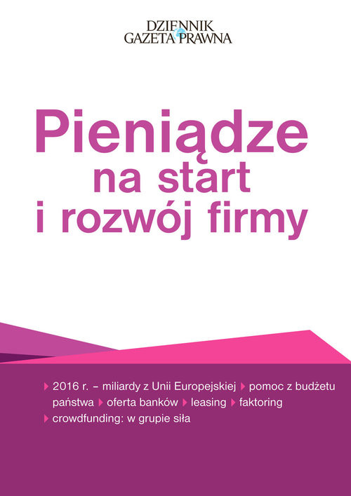 okładka Pieniądze na start i rozwój firmy książka | Piotr Pieńkosz, Ewa Bednarz