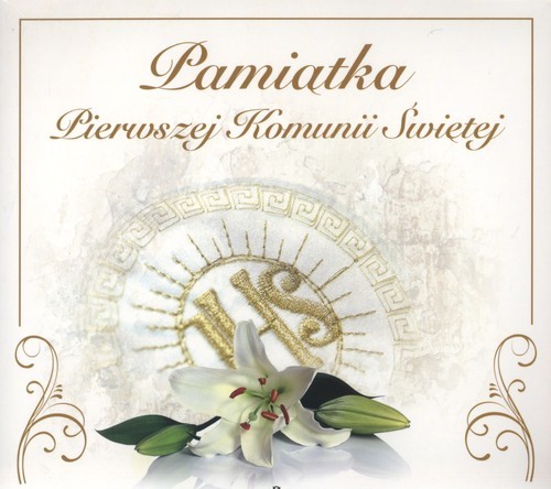 okładka Pamiątka Pierwszej Komunii Świętej książka