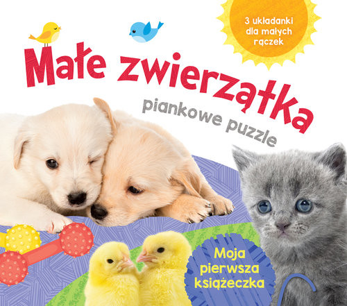 okładka Małe zwierzątka Piankowe puzzle książka