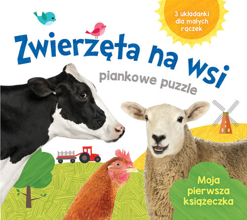 okładka Zwierzęta na wsi Piankowe puzzle książka