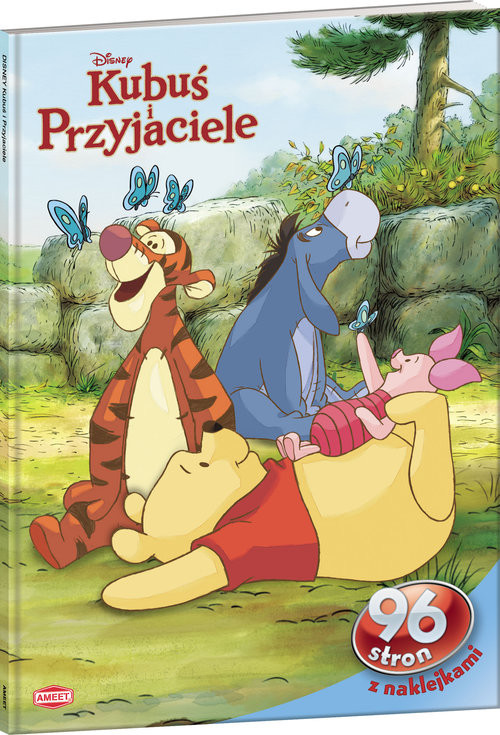 okładka Kubuś i przyjaciele 96 stron z naklejkami książka