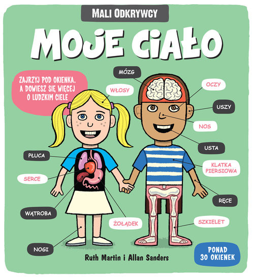 okładka Mali odkrywcy Moje ciało książka