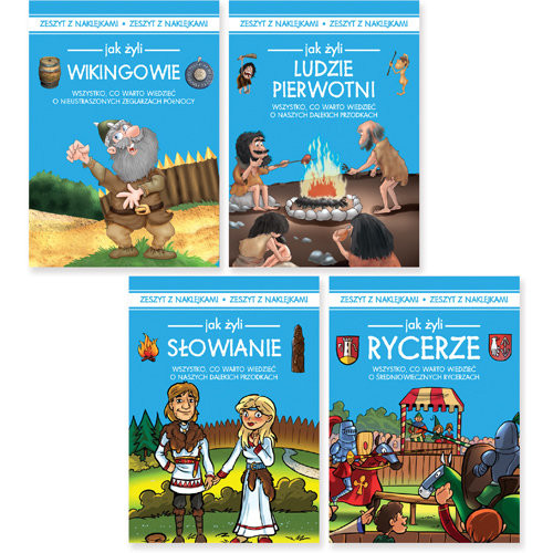 okładka Jak żyli... Pakiet ( części 1-4 ) książka | Iwona Czarkowska