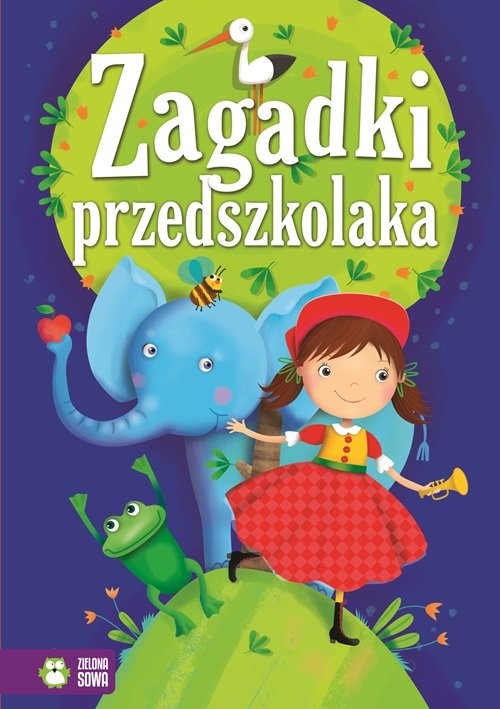 okładka Zagadki przedszkolaka książka