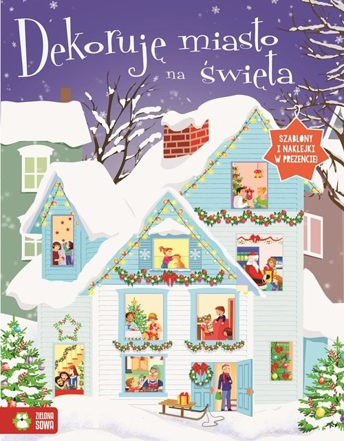okładka Dekoruję miasto na święta książka