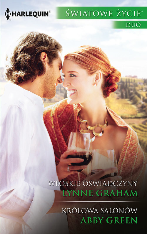 okładka Włoskie oświadczyny, Królowa salonów książka | Lynne Graham, Abby Green