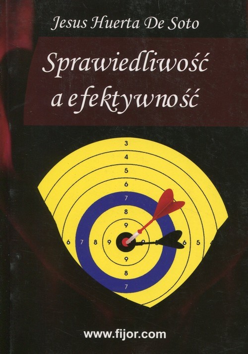 okładka Sprawiedliwość a efektywność książka | Jesús Huerta de Soto