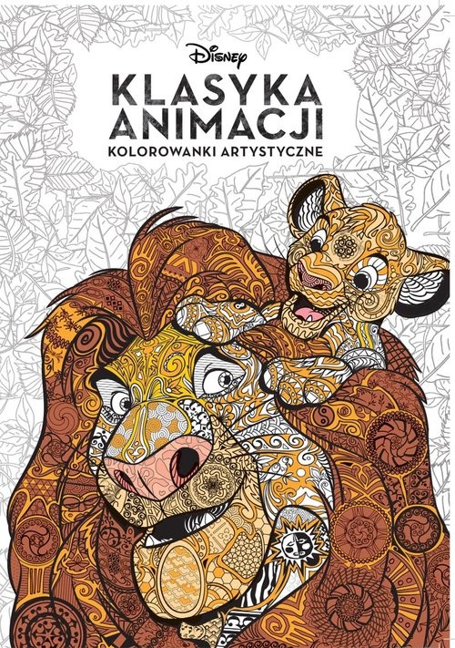 okładka Klasyka animacji. Kolorowanki artystyczne książka