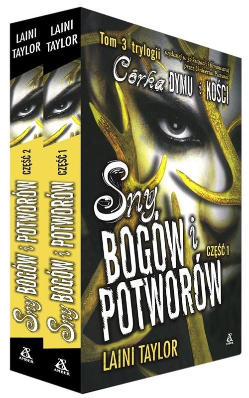 okładka Sny bogów i potworów Część 1 i 2 pakiet książka | Laini Taylor