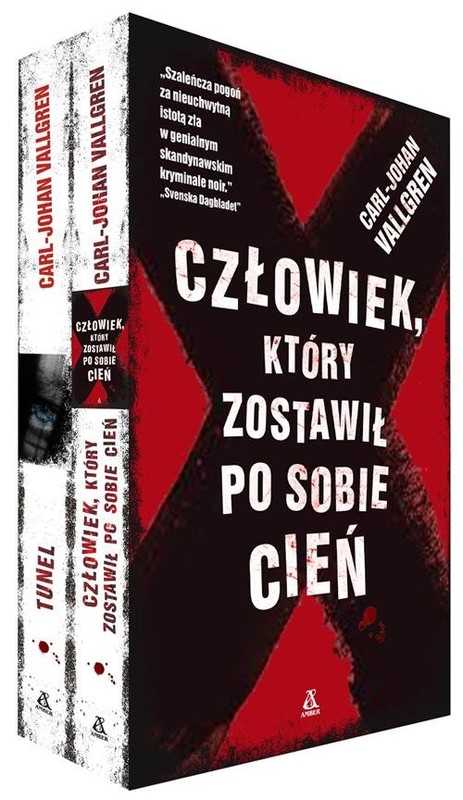 okładka Człowiek, który zostawił po sobie cień /Tunel książka | Carl-Johan Vallgren