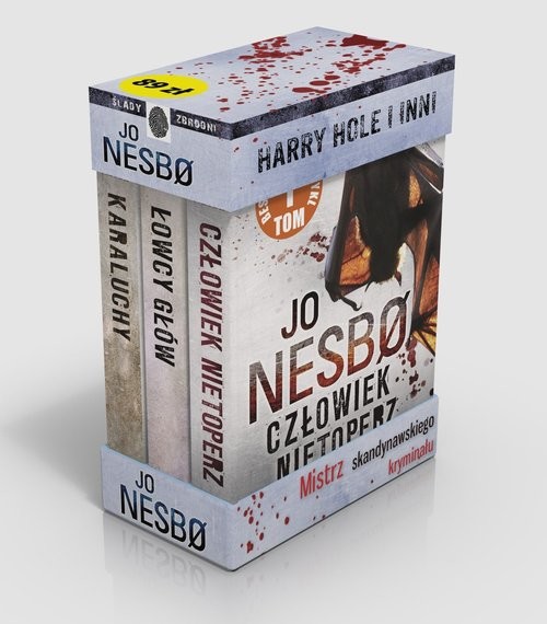 okładka Człowiek nietoperz / Karaluchy / Łowcy głów Pakiet książka | Jo Nesbø