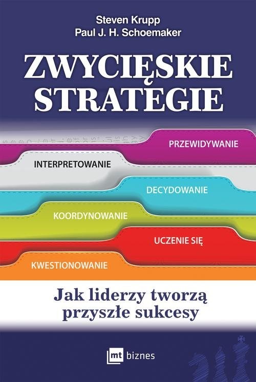 okładka Zwycięskie strategie Jak liderzy tworzą przyszłe sukcesy książka | Steven Krupp, Paul J. H. Schoemaker
