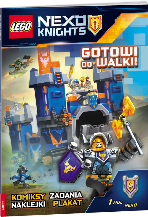 okładka Lego Nexo Knights Gotowi do walki! LND-801 książka