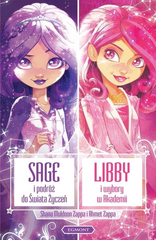 okładka Star Darlings Sage i podróż do Świata Życzeń Libby i wybory w szkole książka | Shana Muldoon Zappa, Ahmet Zappa
