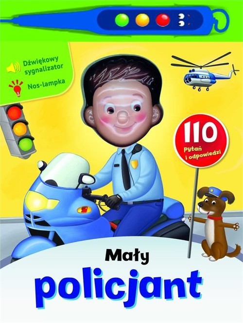 okładka Mały policjant książka