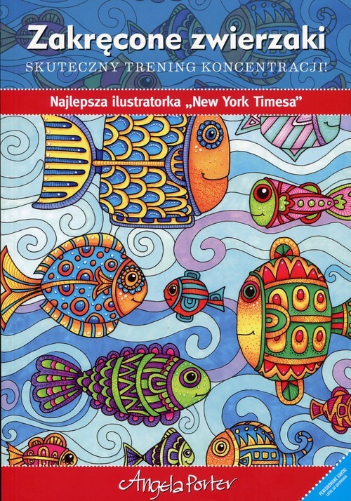 okładka Zakręcone zwierzaki Skuteczny trening koncentracji książka