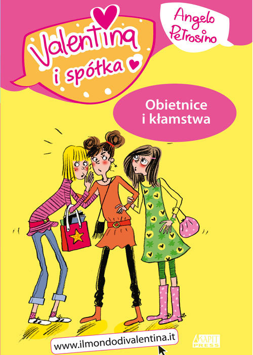 okładka Valentina i spółka Obietnice i kłamstwa książka | Angelo Petrosino