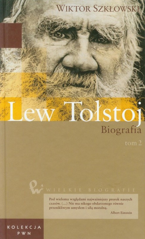 okładka Wielkie biografie Tom 27 Lew Tołstoj Tom 2 książka | Szkłowski Wiktor
