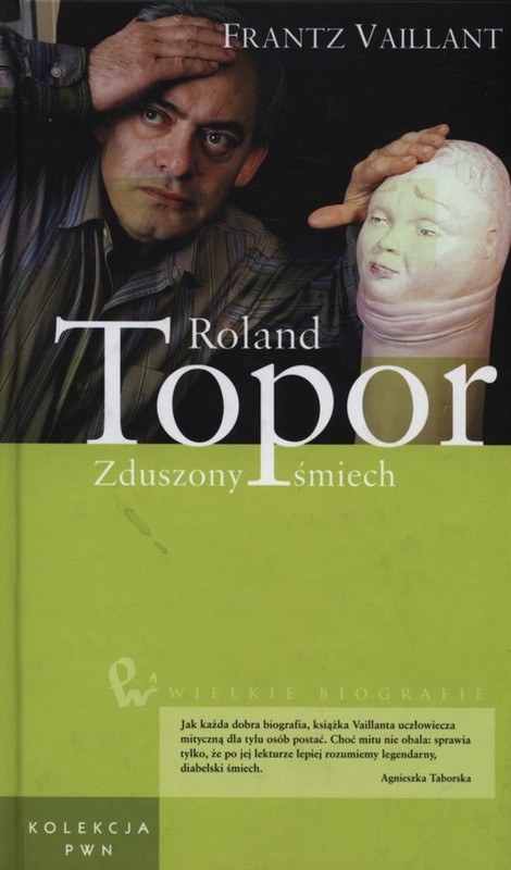 okładka Roland Topor Zduszony śmiech książka | Vaillant Frantz