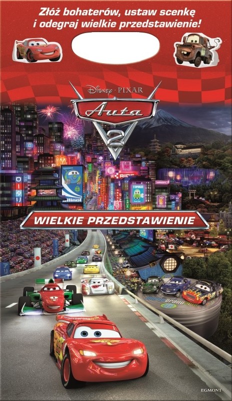 okładka Wielkie przedstawienie Auta 2 książka