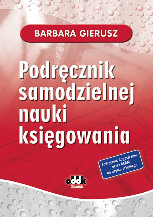 okładka Podręcznik samodzielnej nauki księgowania książka | Barbara Gierusz