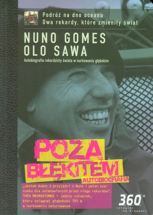 okładka Poza Błękitem Autobiografia książka | Nuno Gomes, Olo Sawa