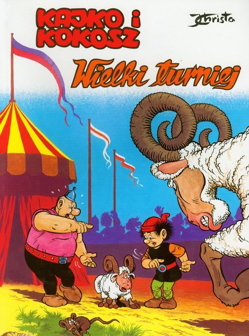 okładka Kajko i Kokosz Wielki turniej książka | Janusz Christa