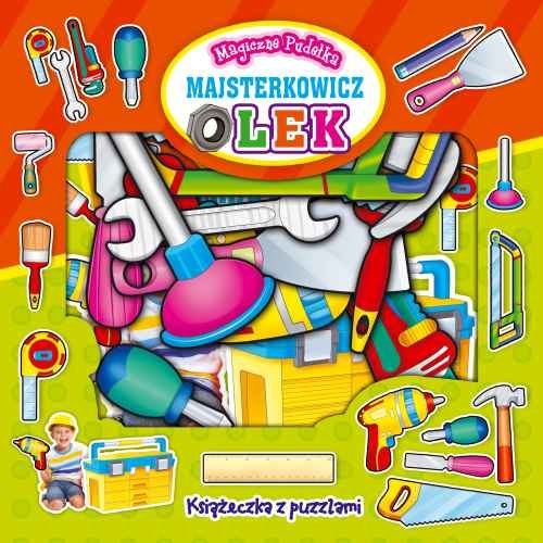 okładka Magiczne Pudełka Majsterkowicz Olek książka