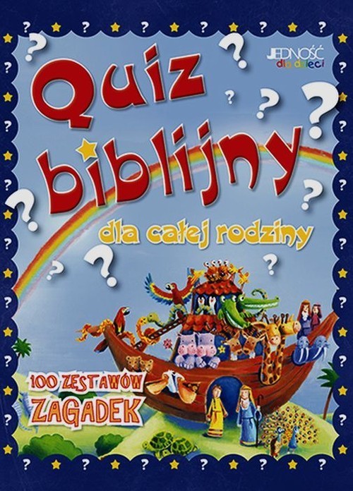 okładka Quiz biblijny dla całej rodziny książka | Vic Parker