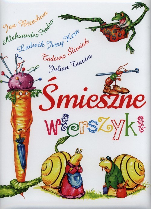 okładka Śmieszne wierszyki książka