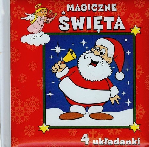 okładka Magiczne Święta 4 układanki książka | Urszula Kozłowska